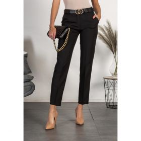Pantaloni Lungi Eleganti Drepti Tordina , Negri