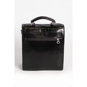 Geanta Din Piele Naturala Afrodita, Neagra