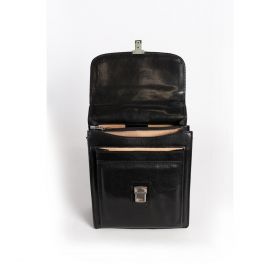 Geanta Din Piele Naturala Afrodita, Neagra