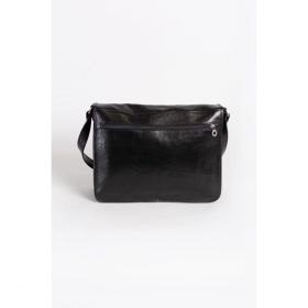 Geanta Din Piele Naturala Silba, Neagra