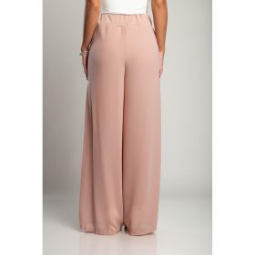 Pantaloni Lungi Eleganti Veronna, Roz