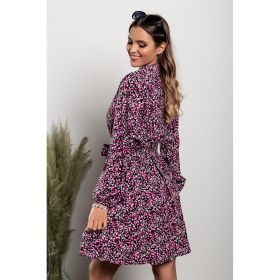 Rochie Mini Cu Imprimeu Bolsena, Roz