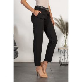Pantaloni Lungi Eleganti Drepti Tordina , Negri