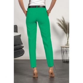 Pantaloni Lungi Eleganti Drepti Tordina , Verde