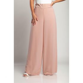 Pantaloni Lungi Eleganti Veronna, Roz