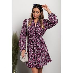 Rochie Mini Cu Imprimeu Bolsena, Roz