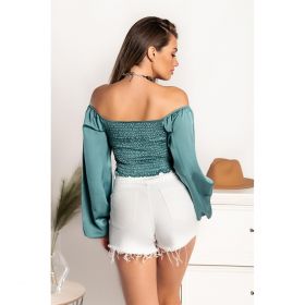 Crop Top Elegant Livenza, MentÄƒ