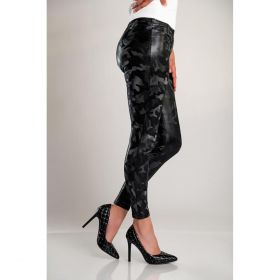 Leggins Cu CÄƒptuÈ™ealÄƒ È˜i Talie LatÄƒ, Negru