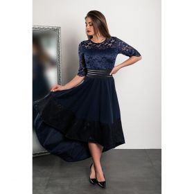 Rochie  Bianca, Albastru Inchis