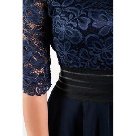 Rochie  Bianca, Albastru Inchis