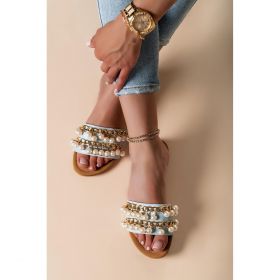 Sandale Cu Detalii Decorative Goiania, Albastre