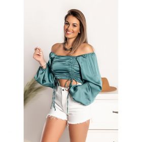 Crop Top Elegant Livenza, MentÄƒ