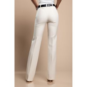 Pantaloni Drepti Lungi Eleganti, Bej
