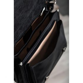 Geanta Din Piele Naturala, Neagra