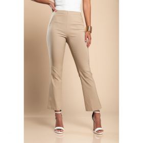 Pantaloni Eleganti Evazati, Bej