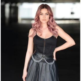 Centura Ham Cu Lant, Art2143, Neagra