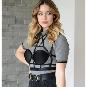 Sutien Cu Bretele ÃŽncruciÈ™ate, Negru