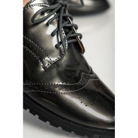 Pantofi Eleganti Cu È˜ireturi, Gri