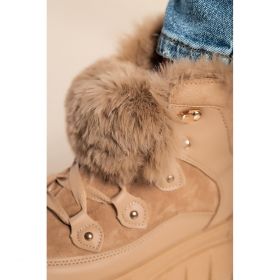 AdidaÈ™i Cu BlanÄƒ SinteticÄƒ, Camel