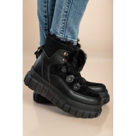AdidaÈ™i Cu BlanÄƒ SinteticÄƒ, Negri