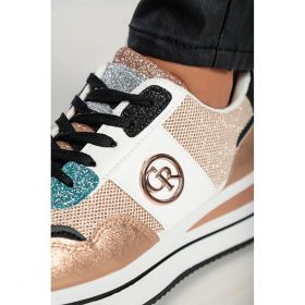 AdidaÈ™i La Moda Cu Detaliu Decorativ, Culoare È˜ampanie
