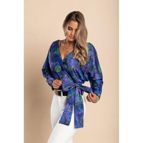 Bluza Eleganta Cu Imprimeu Roveretta, Mov