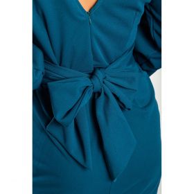 Rochie Mini Eleganta Varsavia, Albastru Petrol