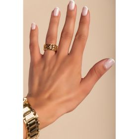 Inel Elegant, Art2110, Culoare Auriu.