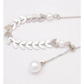 Colier Elegant, Art566, Culoare Argintie.