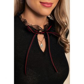 Top Cu Volane, Negru