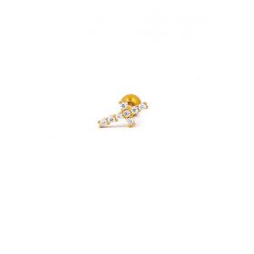 Cercei Mini Elegant, Culoare Aurie.