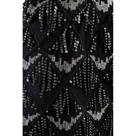 Rochie Mini ElegantÄƒ Cu Paiete, Neagra