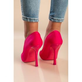 Pantofi Cu Toc ÃŽnalt, Fucsia