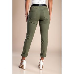 Pantaloni Skinny Din Bumbac, MÄƒsliniu