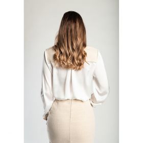CÄƒmaÈ™Äƒ ElegantÄƒ Cu Detalii Din Tweed, Bej