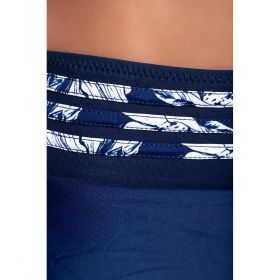 Costum De Baie Din Doua Piese Cu Sutien Captusit, Albastru Inchis
