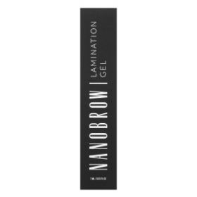 Nanobrow Lamination Gel gel pentru sprancene Brown 7 ml