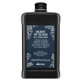 Davines Heart Of Glass Rich Conditioner balsam pentru întărire pentru păr blond 1000 ml