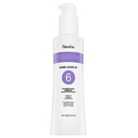 Fanola Fiber Fix Bond Leave-in No.6 balsam fără clatire pentru păr vopsit 195 ml