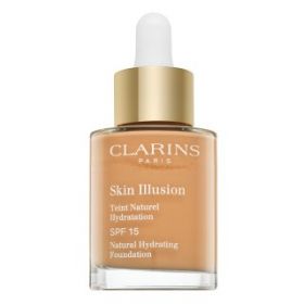 Clarins Skin Illusion Natural Hydrating Foundation fond de ten lichid cu efect de hidratare 107 Beige 30 ml