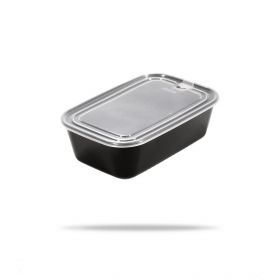 Caserolă pentru alimente Black - GymBeam