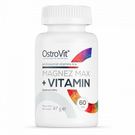 Magnez MAX + Vitamin - OstroVit