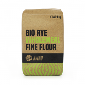 BIO Făină integrală fină de secară - Vanavita