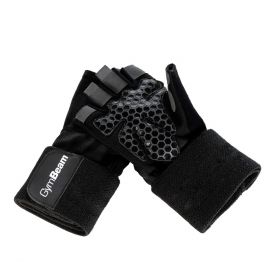 Mănuși fitness pentru femei Guard Black - GymBeam
