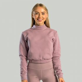 Hanorac pentru femei Essential High-Neck Mauve - STRIX