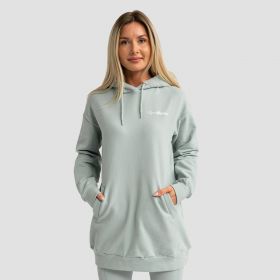 Hanorac pentru femei Limitless Longline Eucalypt - GymBeam