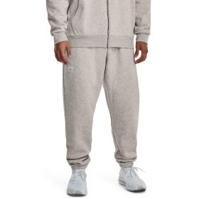Pantaloni sport pentru bărbați Essential Fleece Grey - Under Armour