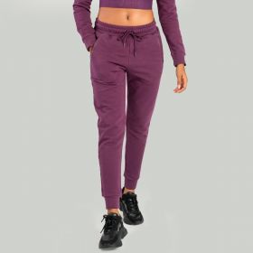 Pantaloni sport pentru femei Essential Plum - STRIX
