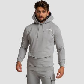 Hanorac TRN Hoodie Grey - GymBeam