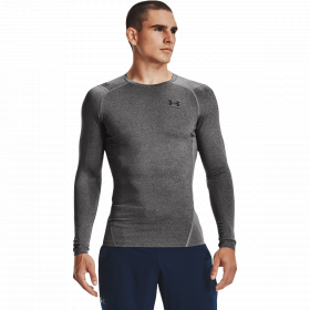 Tricou de compresie HG Armour Comp LS Grey - Under Armour